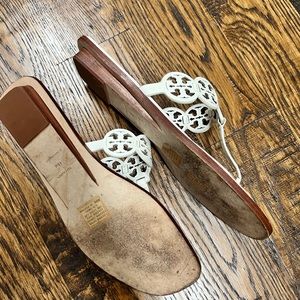 Tory Burch slide on sandals